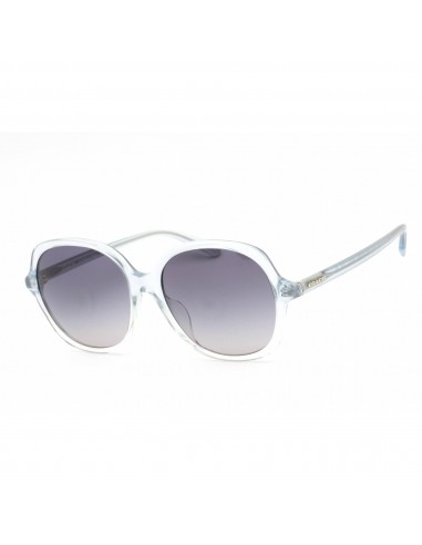 Coach Women's Sunglasses - Transparent Faded Blue Plastic Round | 0HC8360U 573735 pas cher