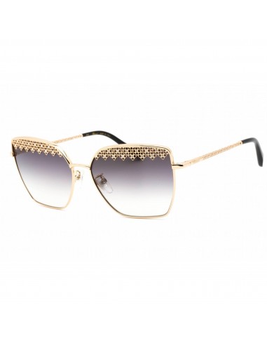 Chopard Women's Sunglasses - Full Rim Shiny Rose Gold Metal Cat Eye | SCHF76S 0300 plus qu'un jeu 