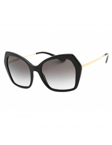 Dolce & Gabbana Women's Sunglasses - Havana Plastic Cat Eye Frame | 0DG4399 501/8G brillant des détails fins