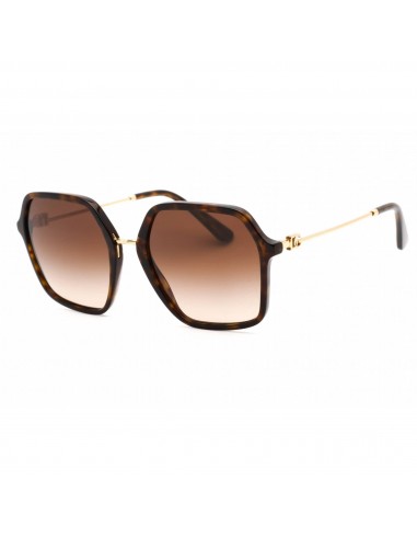 Dolce & Gabbana Women's Sunglasses - Full Rim Havana Plastic Square | 0DG4422 502/13 Le MVP de beaucoup