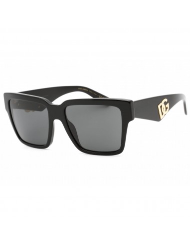 Dolce & Gabbana Women's Sunglasses - Full Rim Black Plastic Square | 0DG4436 501/87 vous aussi creer 