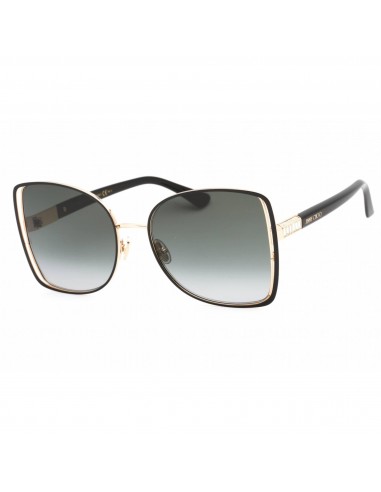 Jimmy Choo Women's Sunglasses - Black Metal Cat Eye Shape Frame | FRIEDA/S 02M2 9O en ligne des produits 