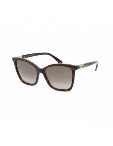 Jimmy Choo Women's Sunglasses - Full Rim Havana Plastic Cat Eye Frame | ALI/S 0086 livraison et retour toujours gratuits