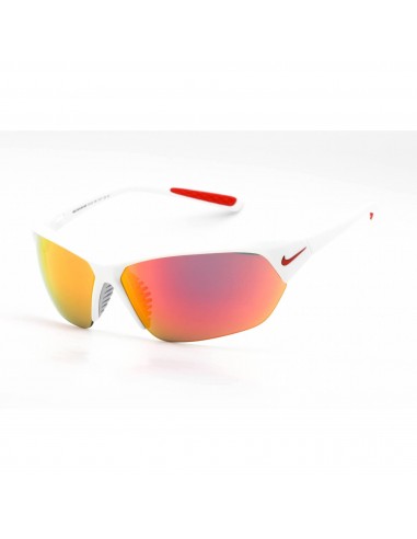 Nike Unisex Sunglasses - Half Rim White Plastic Wraparound | SKYLON ACE EV1125 106 Livraison rapide