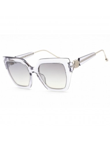 Philipp Plein Women's Sunglasses - Shiny Transparent Lilac Butterfly | SPP064S P52X Toutes les collections ici