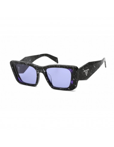 Prada Women's Sunglasses - Full Rim Havana Plastic Cat Eye Frame | 0PR 08YSF 03V01O l'achat 