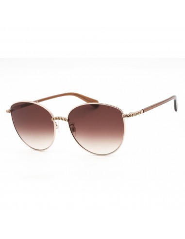 Swarovski Women's Sunglasses - Full Rim Shiny Rose Gold Metal Cat Eye | SK0344-H 28F shop