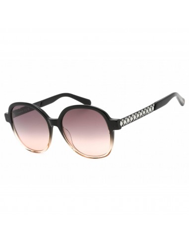 Swarovski Women's Sunglasses - Full Rim Black/Smoke Plastic Round Frame | SK0365 05B meilleur choix