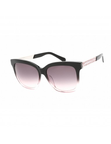 Swarovski Men's Sunglasses - Full Rim Black/Transparent Plastic Square | SK0366 05B Economisez 