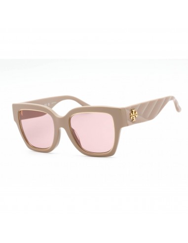 Tory Burch Women's Sunglasses - Full Rim Sand Plastic Square Frame | 0TY7180U 191584 2023