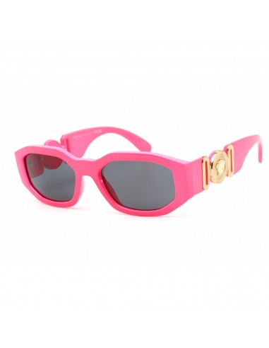 Versace Women's Sunglasses - Full Rim Pink Plastic Oval Shape Frame | VE4361 531887 acheter