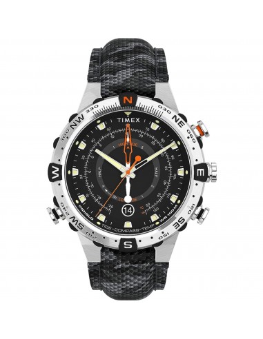 Timex Men's Watch - Expedition North Compass Black Dial Fabric Strap | TW2V22300 une grave pollution 