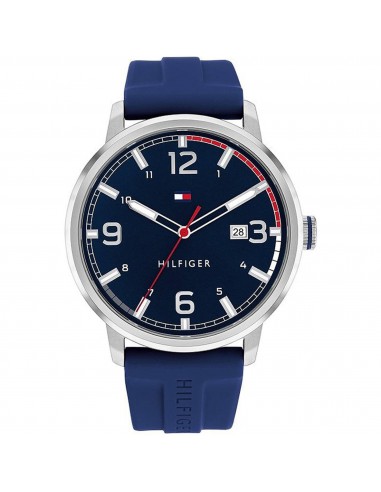 Tommy Hilfiger Men's Watch and Bracelet Set - Essentials Quartz Blue Dial | 2770141 Profitez des Offres !