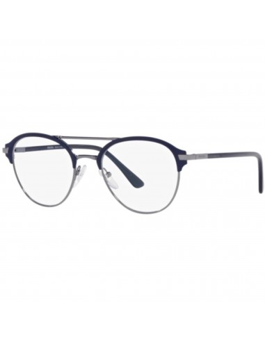 Prada Men's Eyeglasses - Matt Baltic/Gunmetal Pilot Frame | PRADA 0PR 61WV 02N1O151 ouvre sa boutique