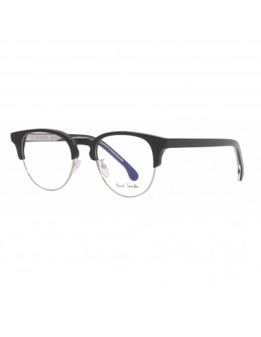 Paul Smith Unisex Eyeglasses - Black Ink Round Frame Demo Lens | PSOP014V1 BIRCH 001 2024