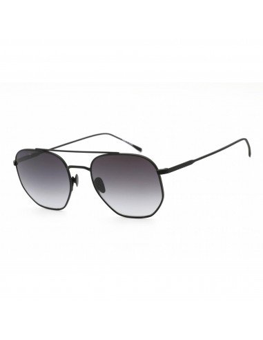 Lacoste Unisex Sunglasses - Black Matte Metal Frame Grey Gradient Lens | L210S 001 hantent personnes