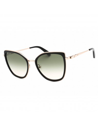 Salvatore Ferragamo Women's Sunglasses - Rose Gold/Black Cat Eye Frame | SF293S 771 le des métaux précieux