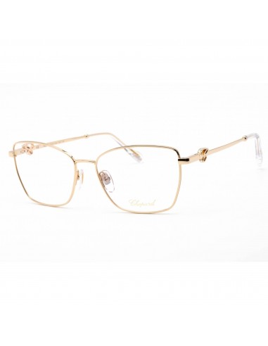 Chopard Women's Eyeglasses - Shiny Rose Gold Metal Rectangular Frame | VCHF50S 0300 Amélioration de cerveau avec