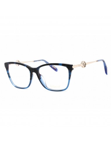 Chopard Women's Eyeglasses - Blue Havana Glittery Plastic Rectangular | VCH318S 0XAF Les magasins à Paris