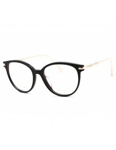 Chopard Men's Eyeglasses - Full Rim Shiny Black Plastic Round Frame | VCH298N 0700 plus qu'un jeu 