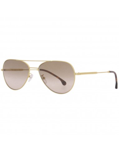 Paul Smith Unisex Sunglasses - Matt Gold Pilot Frame | PSSN006V2S ANGUS V2S 004 est présent 