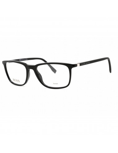 Hugo Boss Men's Eyeglasses - Black Plastic Rectangular Frame | BOSS 0962/IT 0807 00 Dans la société mordern