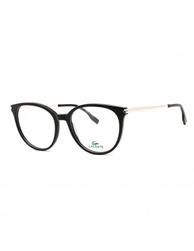 Lacoste Men's Eyeglasses - Full Rim Clear Lens Black Plastic Oval Frame | L2878 001 Par le système avancé 