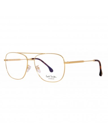 Paul Smith Unisex Eyeglasses - Matt Gold Metal Pilot Frame | PSOP007V2 AVERY V2 004 la colonne vertébrale