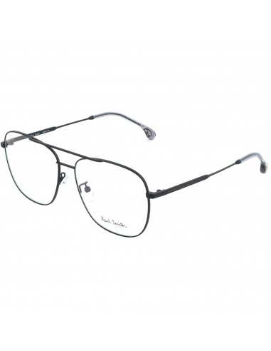 Paul Smith Unisex Eyeglasses - Matt Black Metal Pilot Frame | PSOP007V2 AVERY V2 005 brillant des détails fins