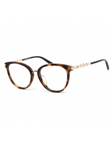 Swarovski Women's Eyeglasses - Dark Havana Plastic Rectangular Frame | SK5344-F 052 Vous souhaitez 