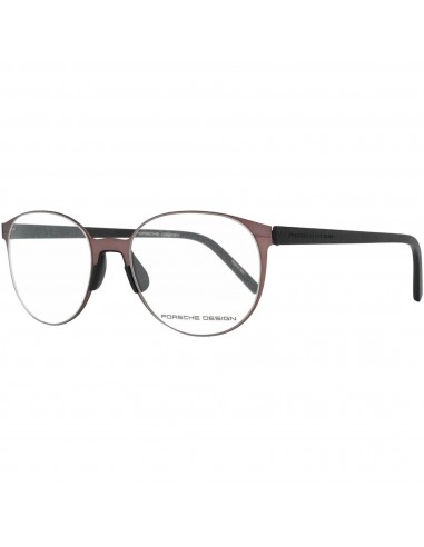 Porsche Unisex Eyeglasses - Burgundy Metal Cat Eye Frame Demo Lens | PORSCHE P8312 F 2 - 3 jours ouvrés.