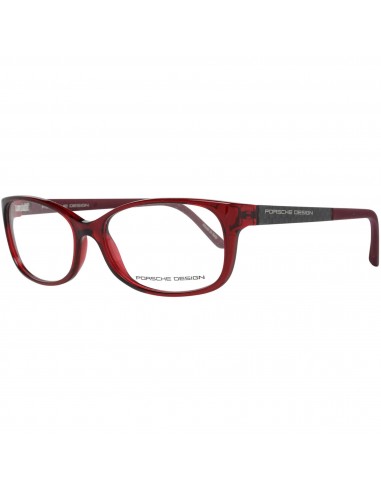 Porsche Women's Eyeglasses - Red Violet Plastic Frame Demo Lens | PORSCHE P8247 D livraison gratuite