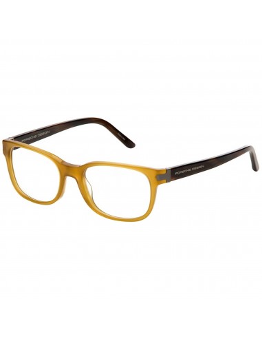 Porsche Men's Eyeglasses - Lt Chocolate Plastic Rectangular Frame | PORSCHE P8250 B acheter