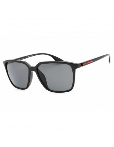 Prada Sport Men's Sunglasses - Black Plastic Frame Polar Grey Lens | 0PS 06VSF 1BO5Z1 Venez découvrir notre 