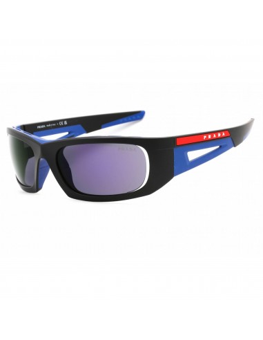 Prada Sport Men's Sunglasses - Blue Multilayer Tuning Lens Plastic | 0PS 02YS 16G05U à prix réduit toute l'année