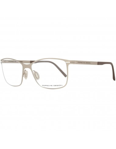 Porsche Women's Eyeglasses - Lite Gold Metal Rectangular Frame | PORSCHE P8262 C 2023