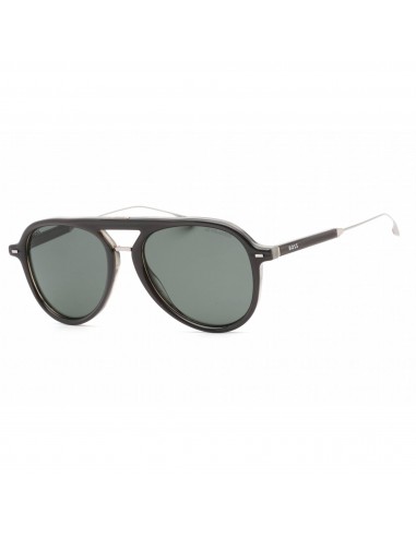 Hugo Boss Men's Sunglasses - Full Rim Grey Aviator Nylon Frame | BOSS 1356/S 0KB7 Z1 solde