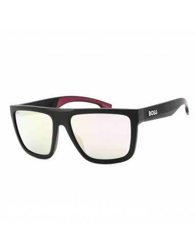 Hugo Boss Men's Sunglasses - Matte Black/Burgundy Plastic Frame | BOSS 1451/S 0DNZ DC store