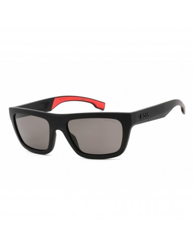 Hugo Boss Men's Sunglasses - Full Rim Matte Black Plastic Frame | BOSS 1450/S 0003 Toutes les collections ici