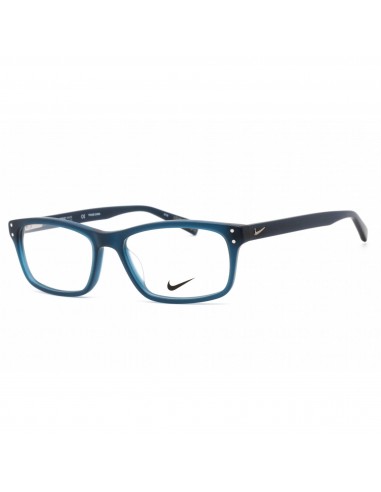 Nike Men's Eyeglasses - Matte Space Blue Rectangular Acetate Frame | NIKE 7242 440 ou a consommer sur place