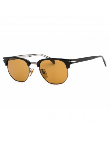 David Beckham Unisex Sunglasses - Black Geometric Metal Frame | DB 1002/S 0807 2M Venez acheter