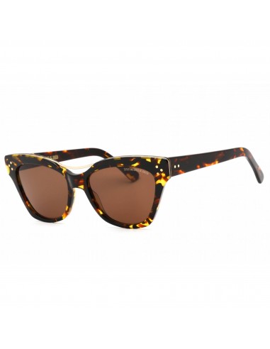 Cutler and Gross Women's Sunglasses - Gold/Tortoiseshell Cat Eye Frame | CG1283S 002 de l' environnement