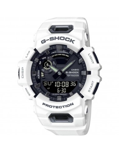 Casio Unisex Ana Digi Watch - G-Shock 900 Series Black Dial Resin Strap | GBA900-7A Véritable concentré