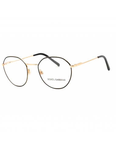 Dolce & Gabbana Men's Eyeglasses - Matte Black/Gold Frame Clear Lens | 0DG1324 1334 est présent 