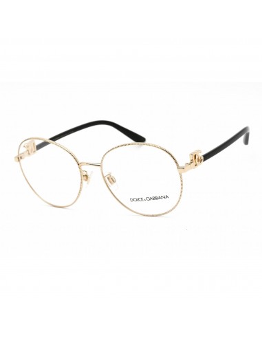 Dolce & Gabbana Women's Eyeglasses - Gold Round Shape Frame Clear Lens | 0DG1339 02 Véritable concentré