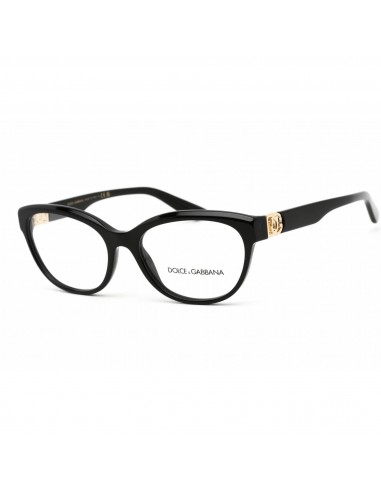 Dolce & Gabbana Women's Eyeglasses - Black Rectangular Clear Demo Lens | 0DG3342 501 pas cheres