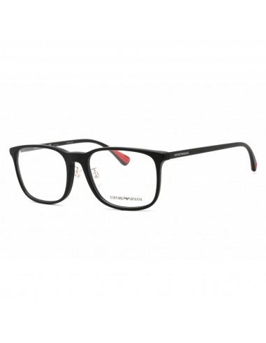 Emporio Armani Men's Eyeglasses - Matte Black Frame Clear Demo Lens | 0EA3177F 5042 pour bénéficier 