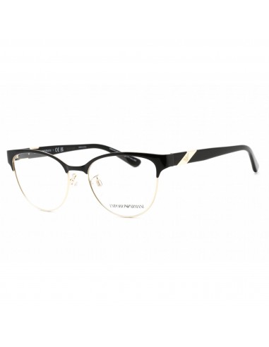 Emporio Armani Women's Eyeglasses - Clear Lens Shiny Black/Pale Gold | 0EA1130 3014 50-70% off 