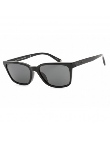 Coach Unisex Sunglasses - Black Rectangular Shape Frame Grey Lens | 0HC8328U 500287 les muscles