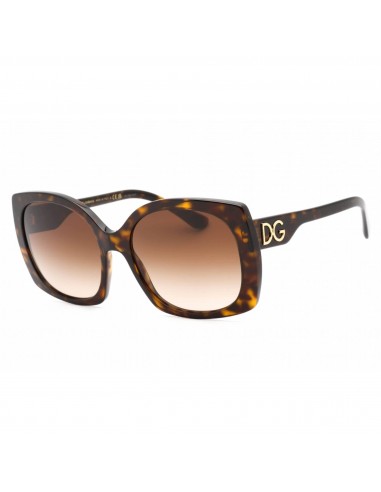 Dolce & Gabbana Women's Sunglasses - Havana Frame Brown Gradient Lens | 0DG4385 502/13 Venez acheter